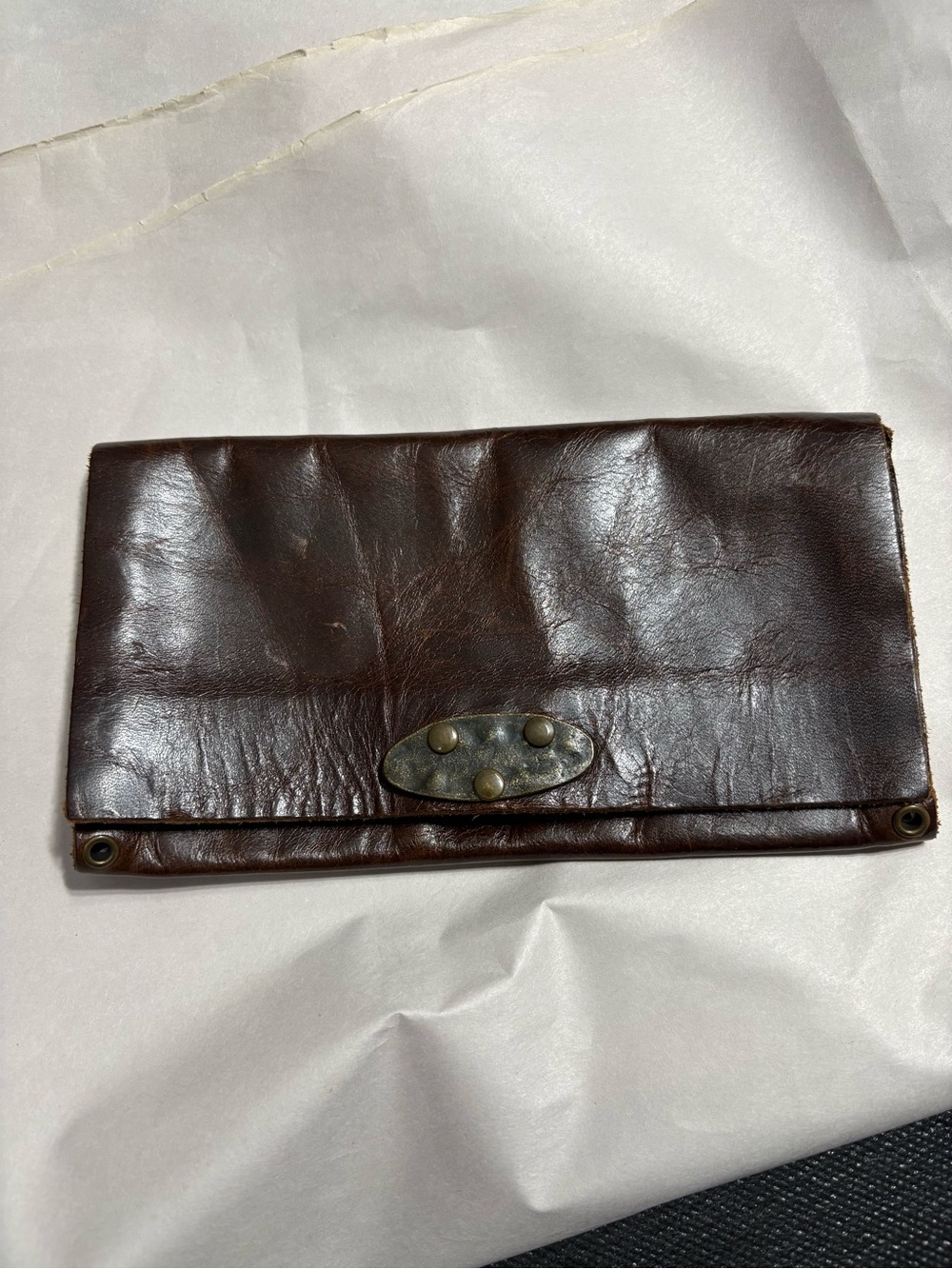 Unconstructed wallet. Unisex